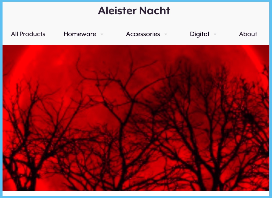 Aleister Nacht Merch Shop Aleister Nacht Merchandise Shop - Theistic Satanism Apparel