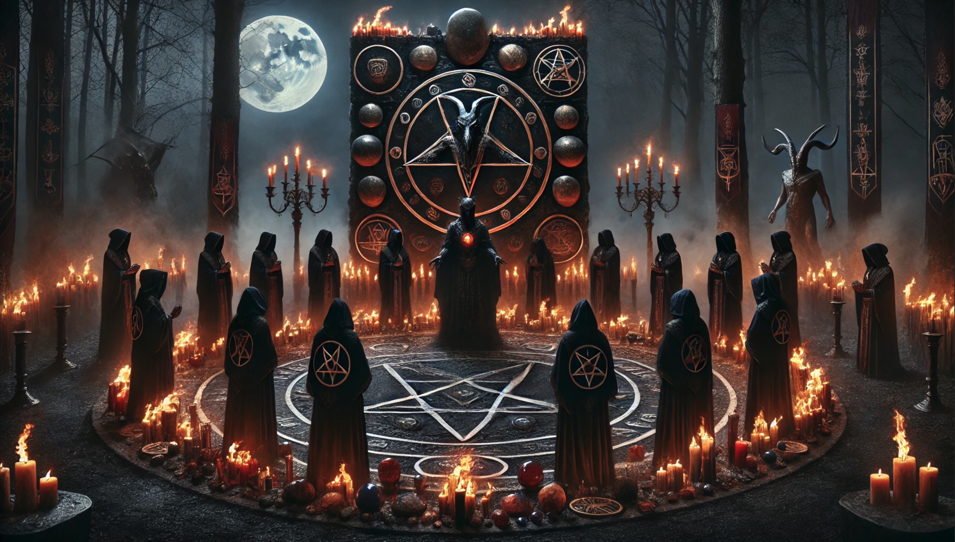 Grand Climax Satanic Ritual Altar