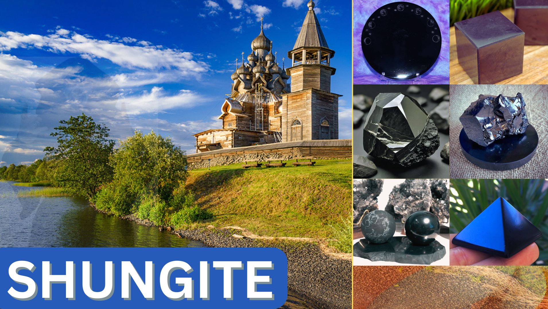 Shungite In the shadowed heart of Russia’s Karelian wilderness, lies shungite.
